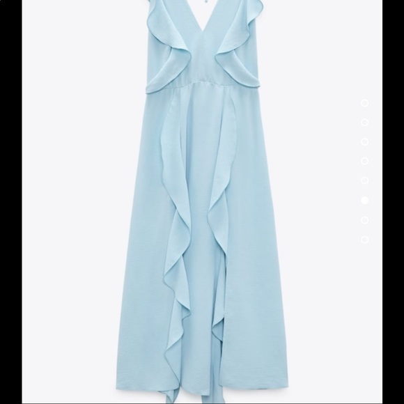 Zara slot ruffled dress - Picture 6 of 9